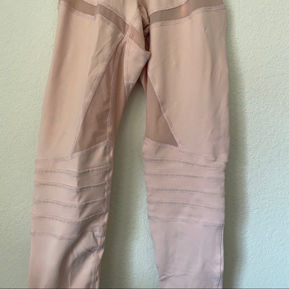 Beloforte Pink leggings with mesh detail - Picture 5 of 8